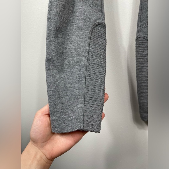 Athleta Ponte Moto 2.0 Skinny Ankle Mid Rise Grey Pants Women's Size 2 - Picture 8 of 16